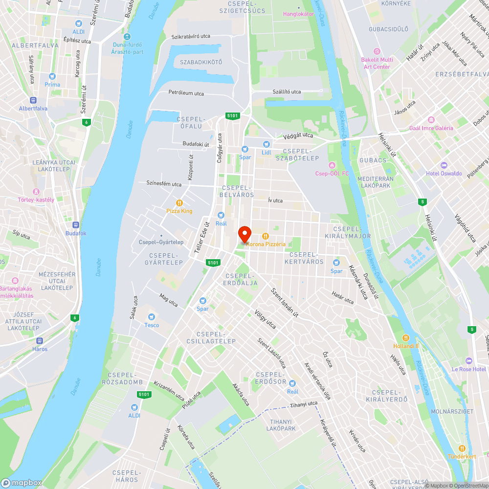 Eldugult vízelnyelő bejelentés helye