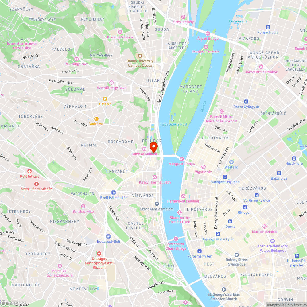 Csúszós festés a kerékpárúton - Margit híd, budai oldal bejelentés helye