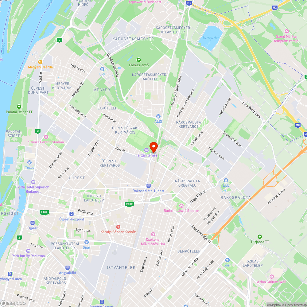 Elhagyott Rover Újpesten bejelentés helye