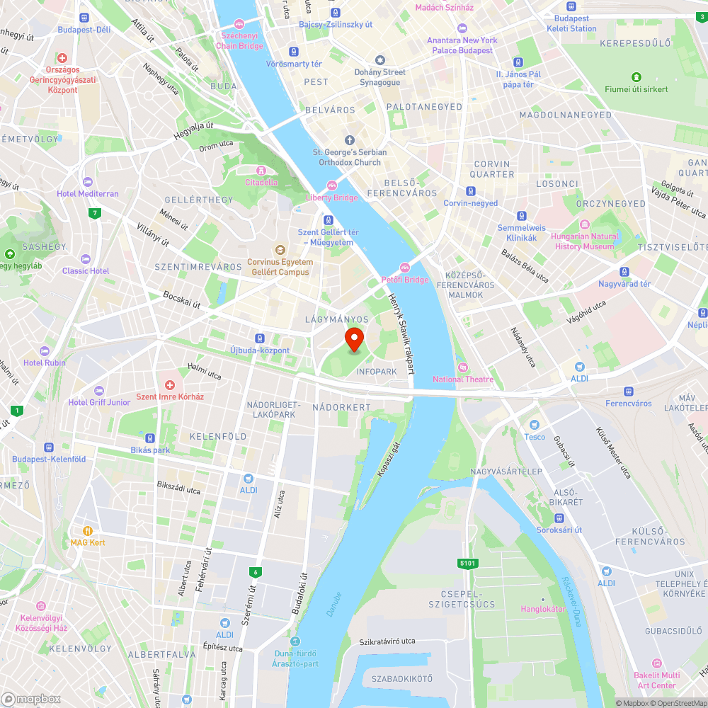 Tüskecsarnok bejelentés helye