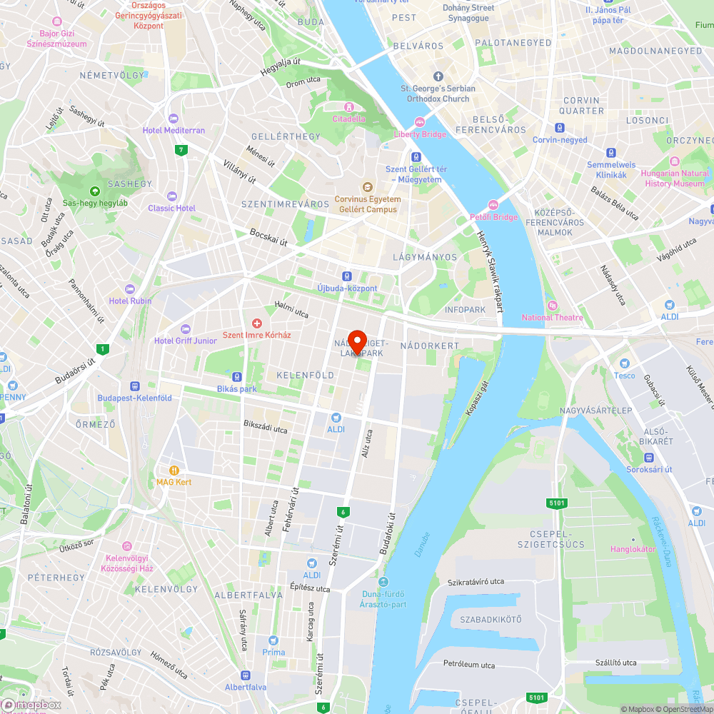 Kátyú a Hauszmann és a Nádorliget sarkán bejelentés helye