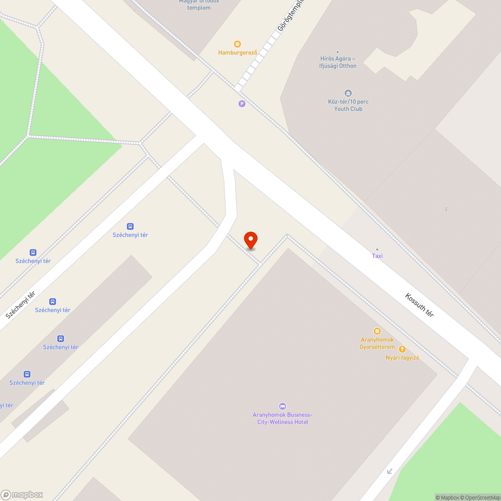 Számos burkolati hiba a Széchenyi téren - ÚJRAKÜLDVE bejelentés helye