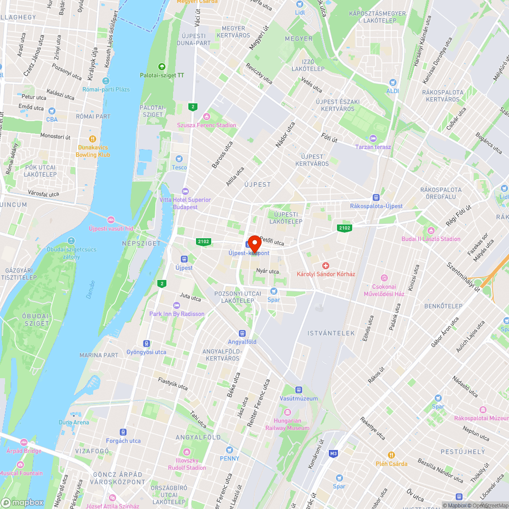 Kaszálásra váró park bejelentés helye