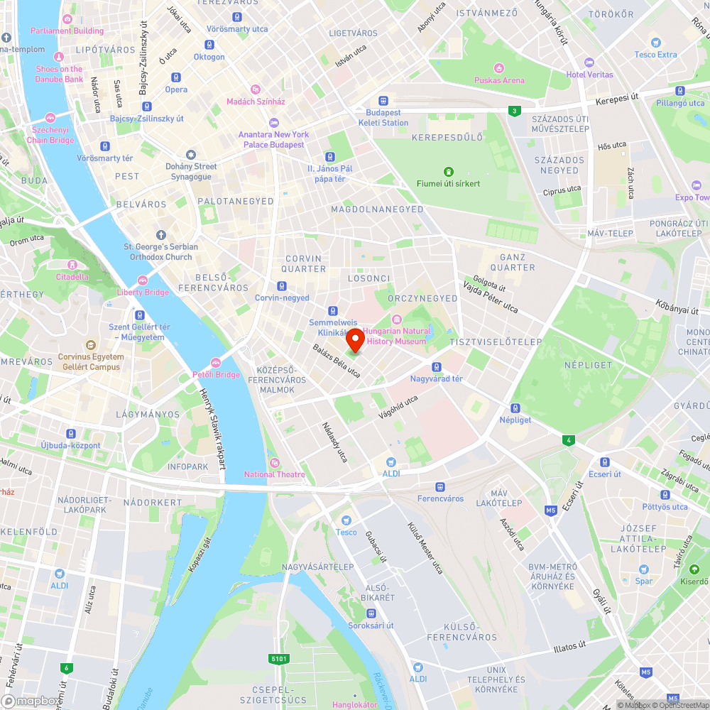 Túlzott mennyiségű szemét bejelentés helye