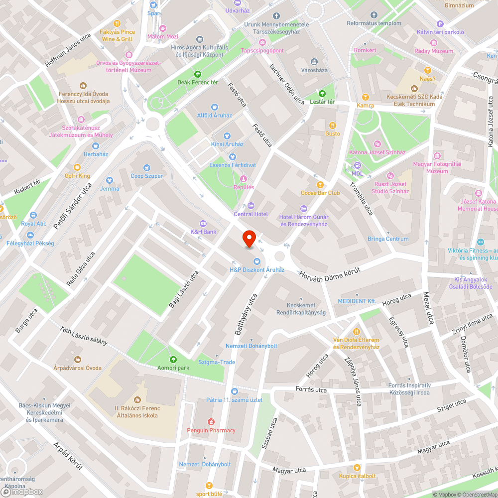 Használhatatlan, elhagyatott padok a Dobó körút mentén - ÚJRAKÜLDVE bejelentés helye