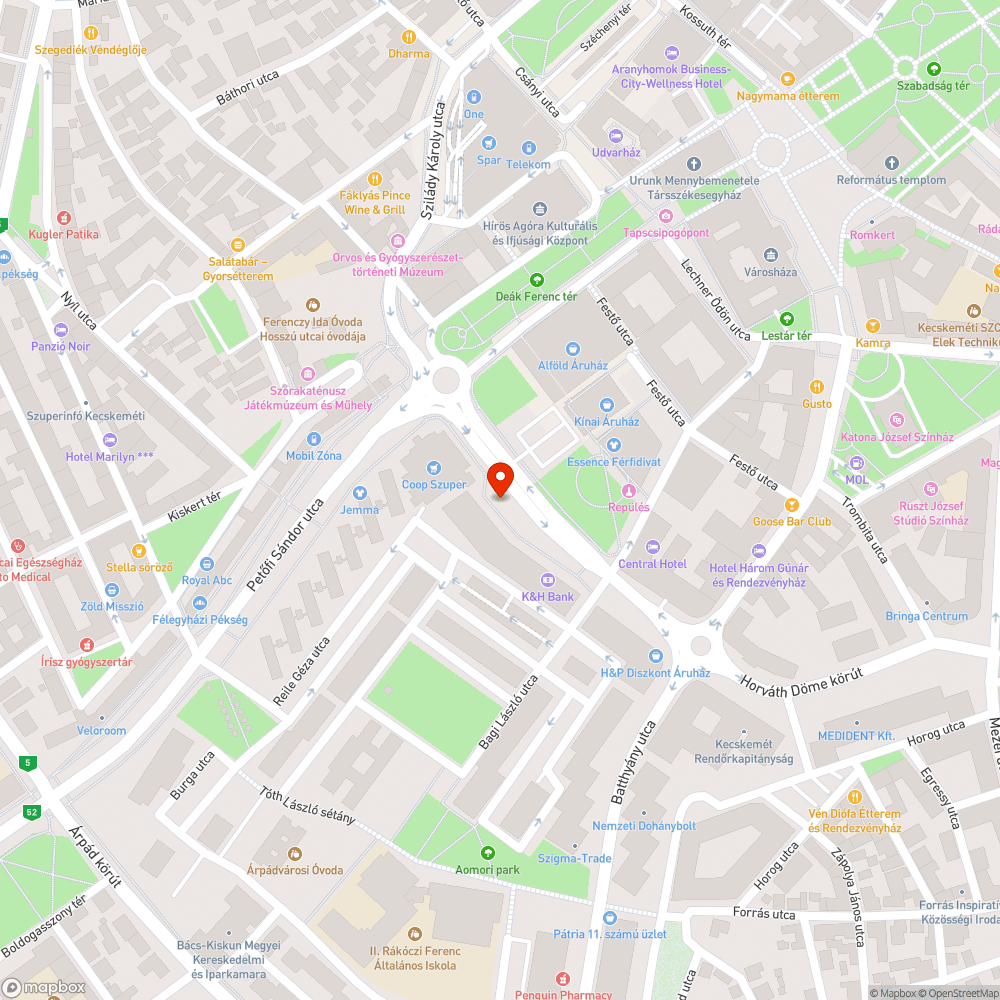 Rossz állapotú, nem használható pihenőhely - ÚJRAKÜLDVE bejelentés helye