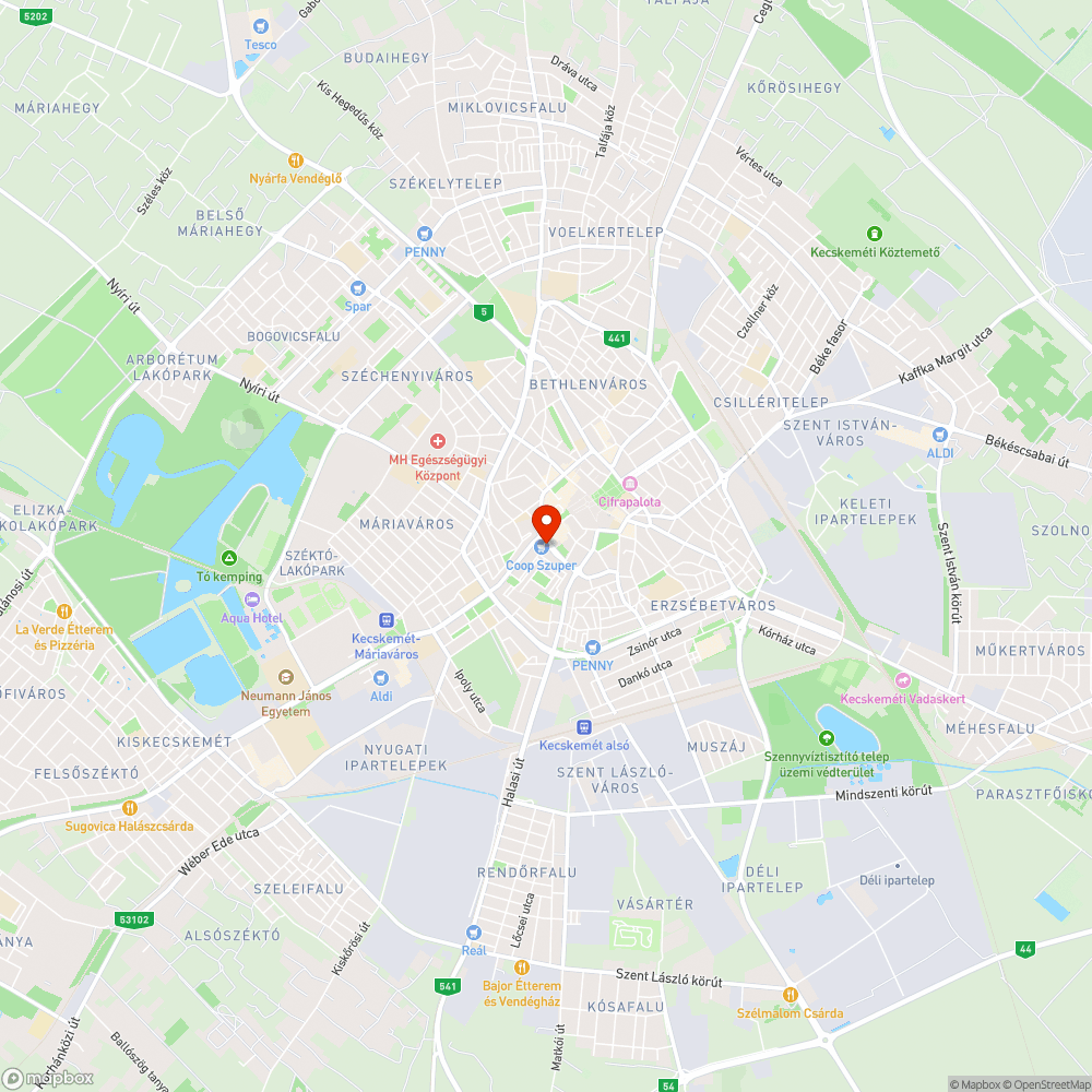 Balesetveszélyes aszfaltjárda a Dobó körúton bejelentés helye