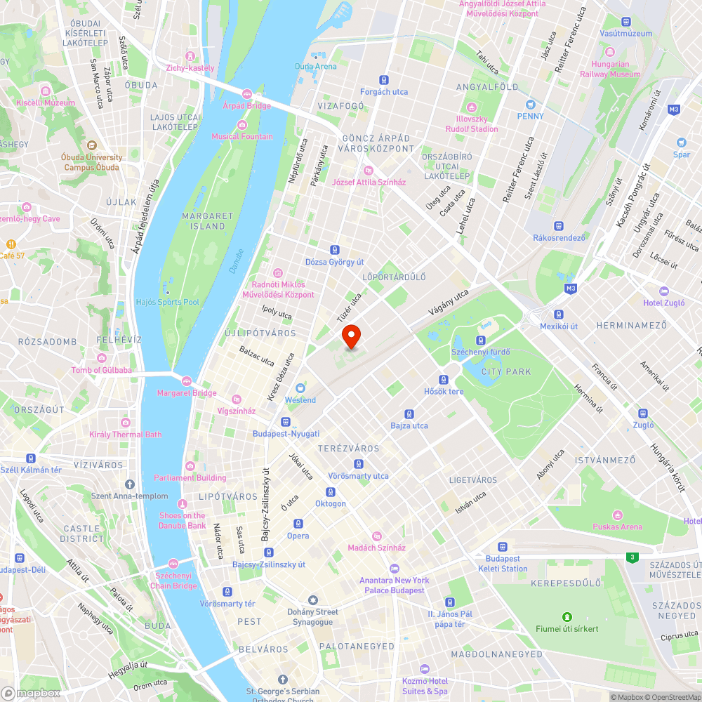 Alagút biciklis út bejelentés helye