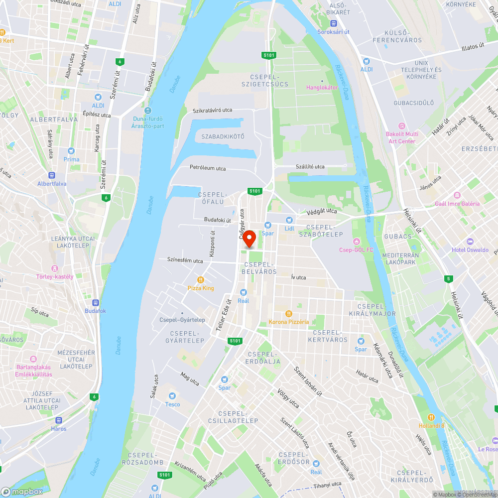 Kint maradt régi utcanévtábla bejelentés helye