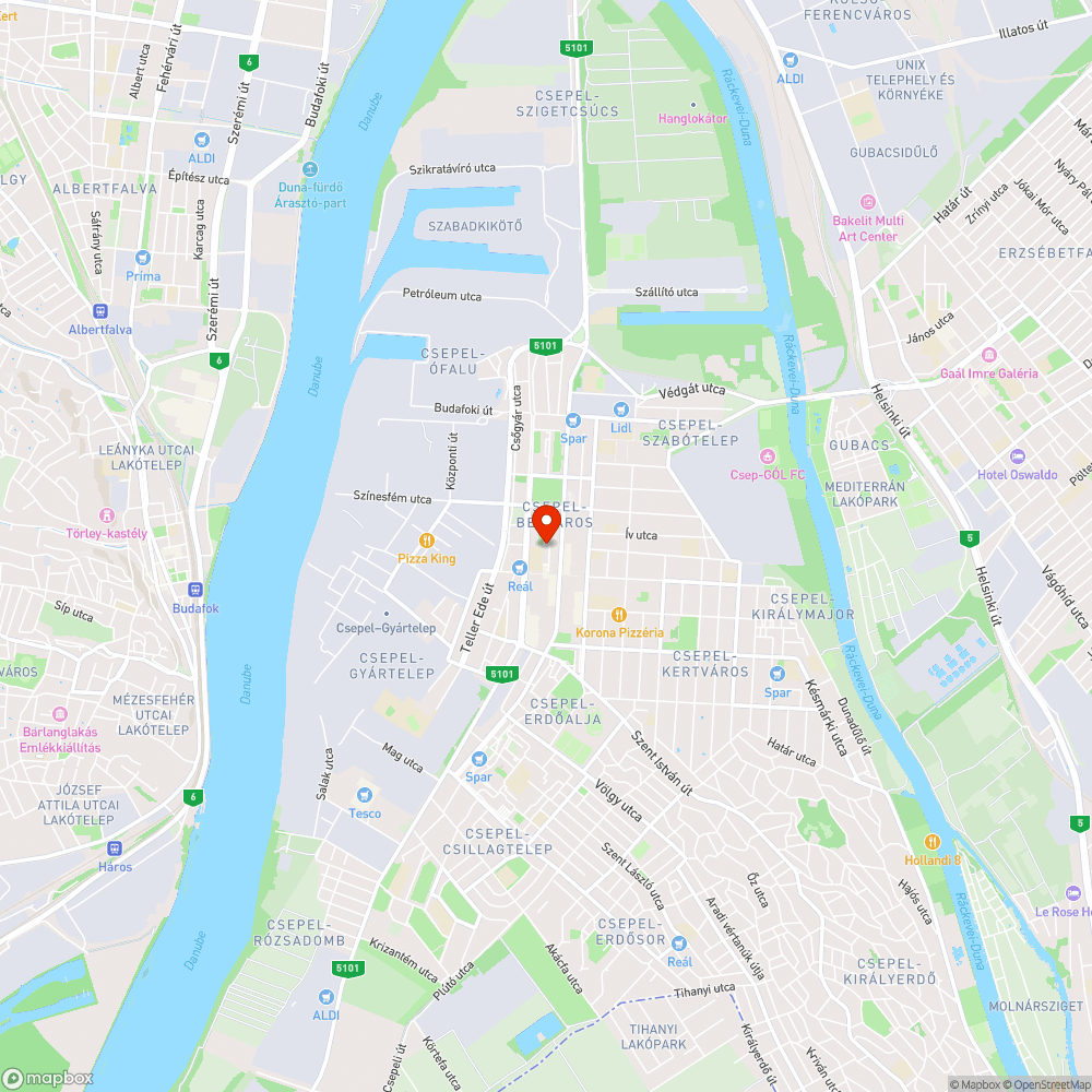 Kitépett poller - Petz Ferenc utca 14 bejelentés helye