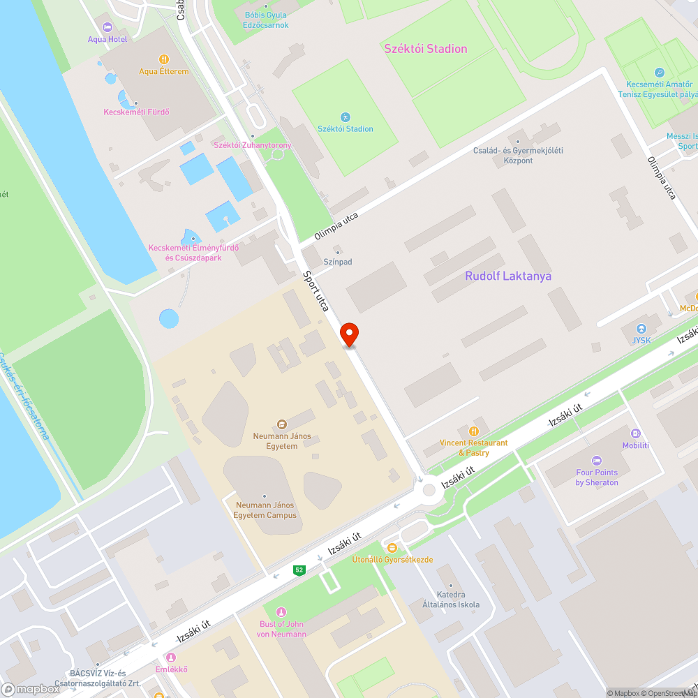 Eldugult vízelvezető a Sport utcában - ÚJRAKÜLDVE bejelentés helye