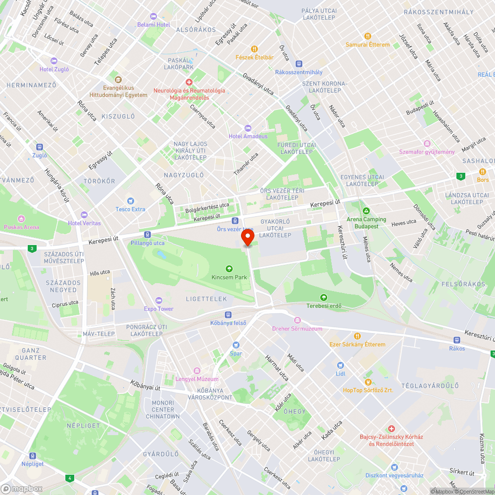 Hiányzó pollerek, balesetveszélyes kavicsfelhordás bejelentés helye