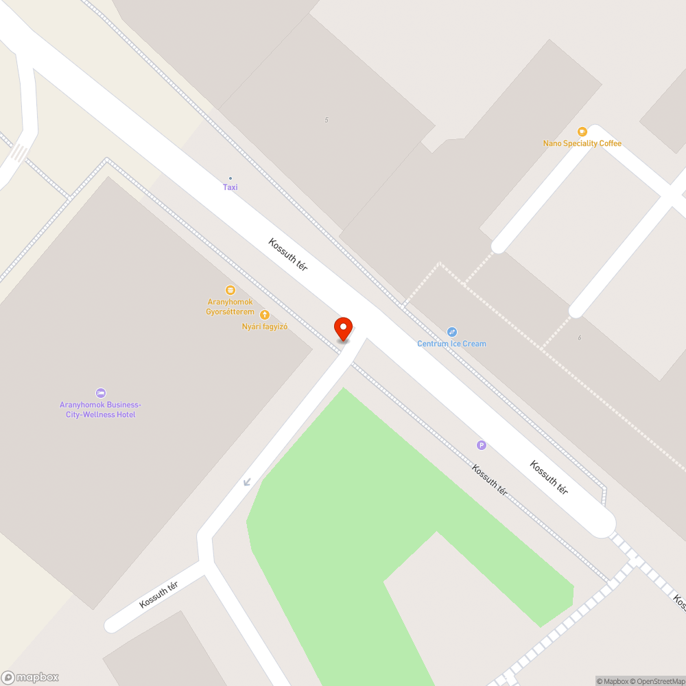 Szétmorzsolódó szegélykövek a Főtéren - ÚJRAKÜLDVE bejelentés helye