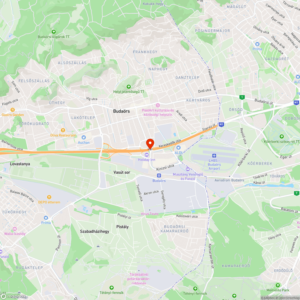 Megsüllyedt burkolat az autópálya feletti körforgalomban bejelentés helye