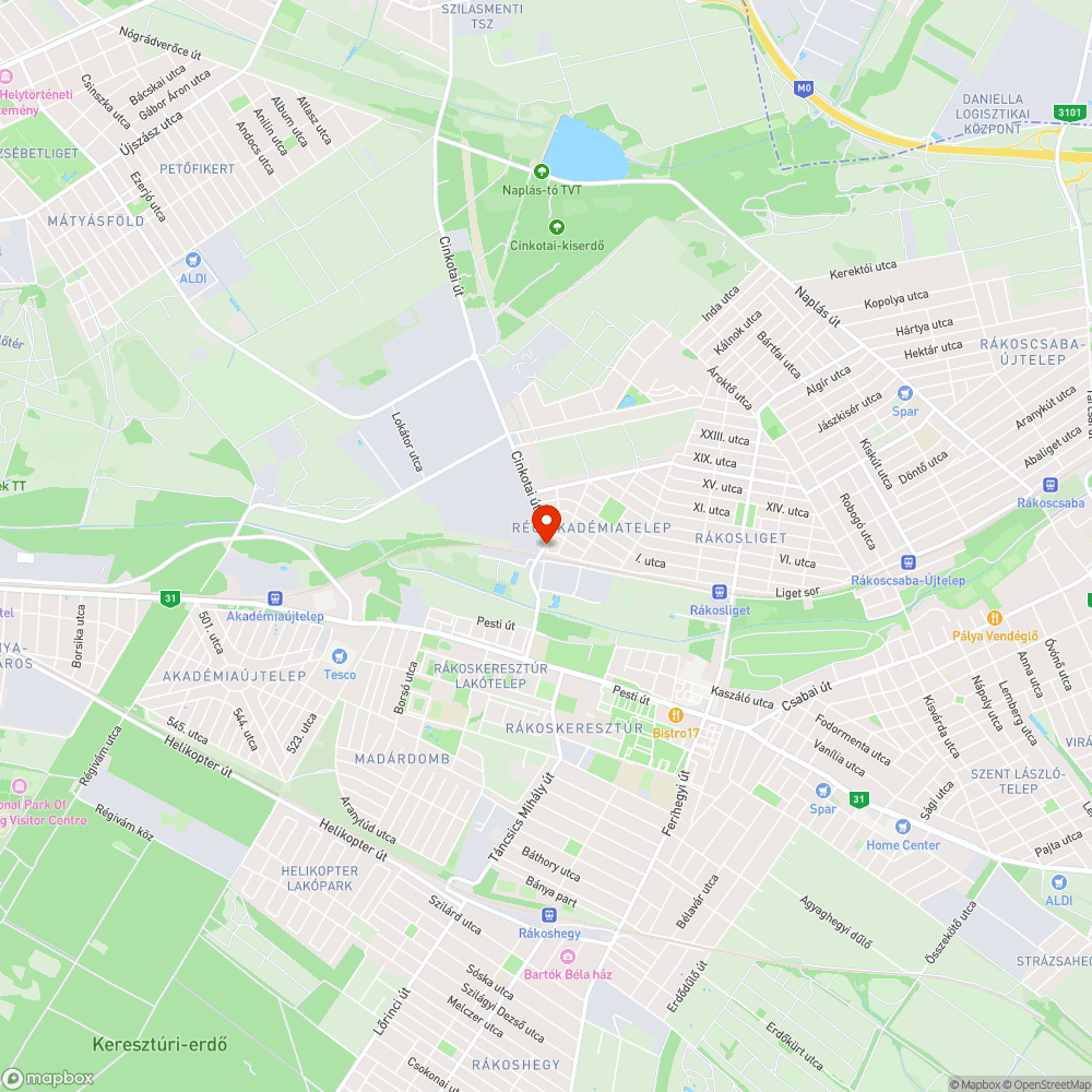 Leamortizált utasváró bejelentés helye