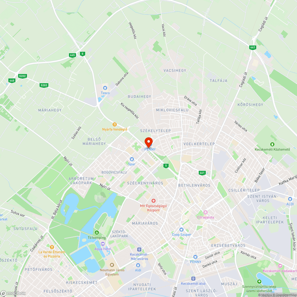 Sérült, rossz állapotú korlátsor bejelentés helye