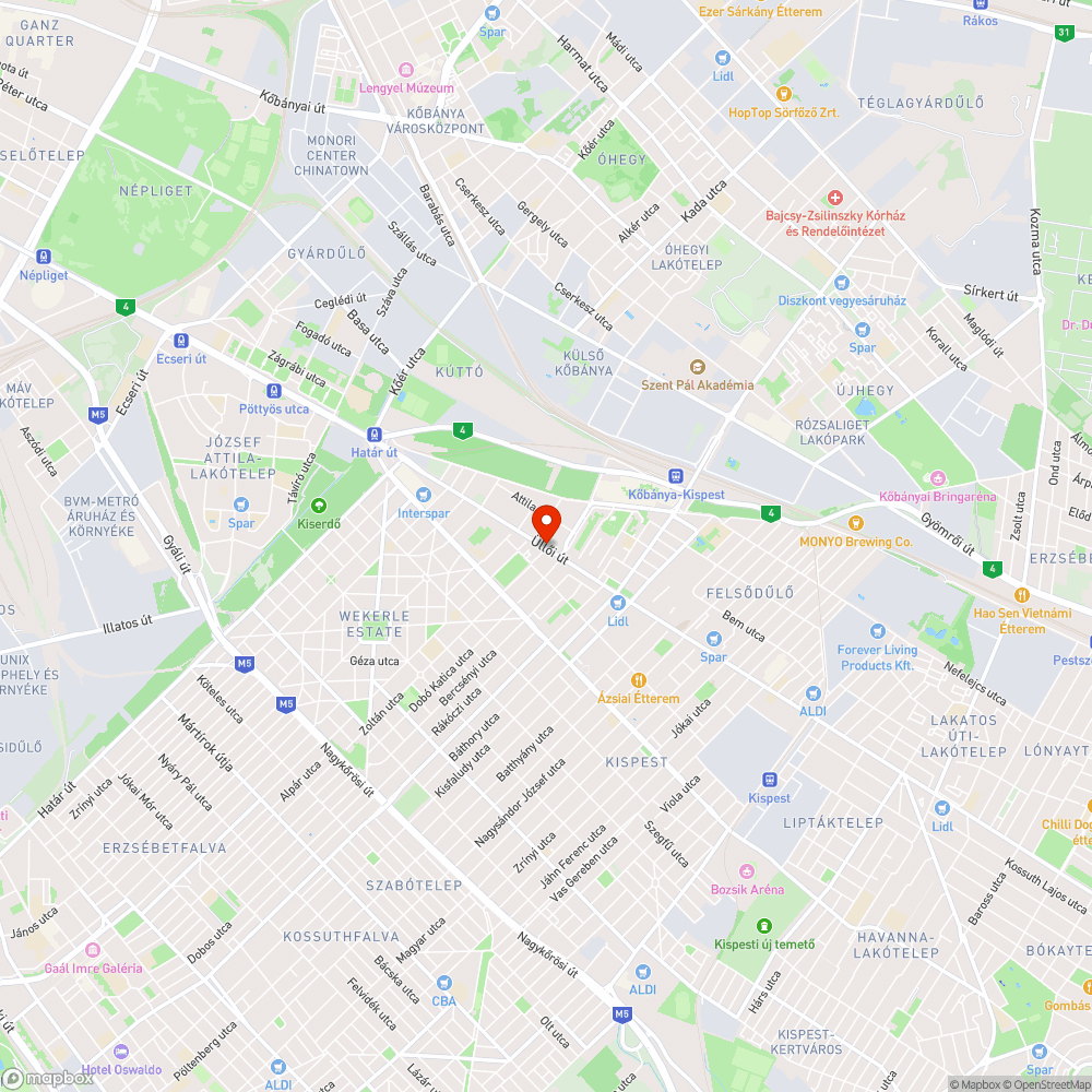 Járdafelújítás után otthagyott terelőoszlopok bejelentés helye