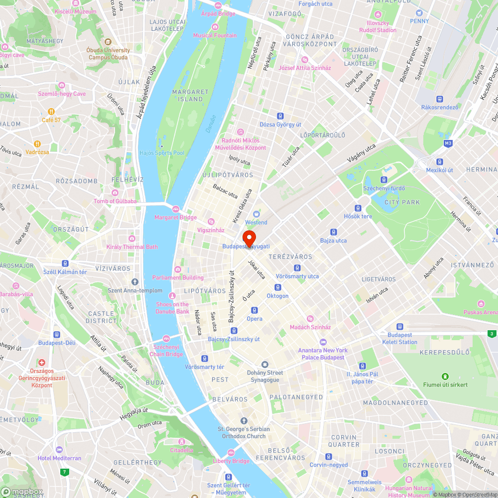 Rosszul elhelyezett záró a Központi Postánál bejelentés helye