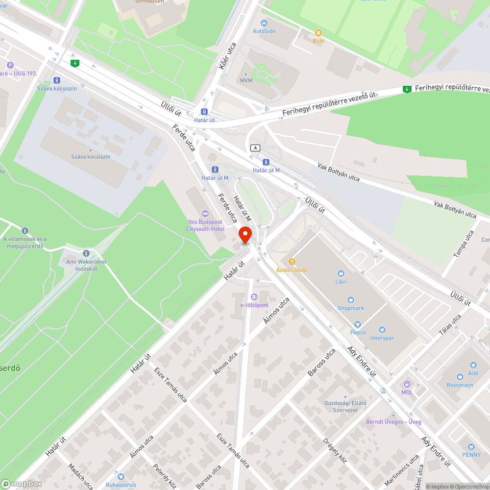 Bokor foglalja el a járdát bejelentés helye