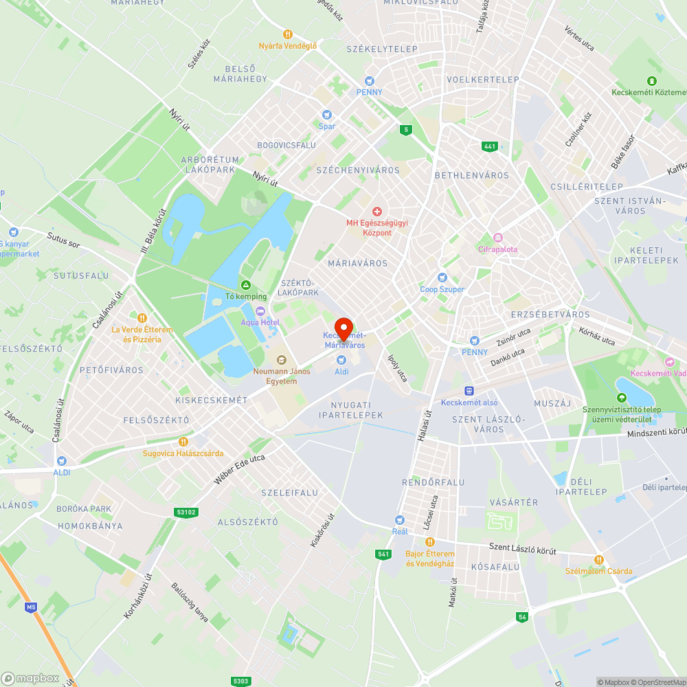 Hibás, nem működő totemoszlop a megállóban bejelentés helye