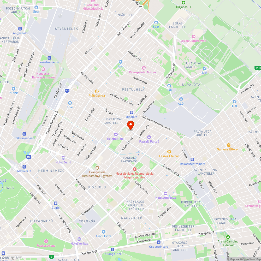 Szemétkupac bejelentés helye