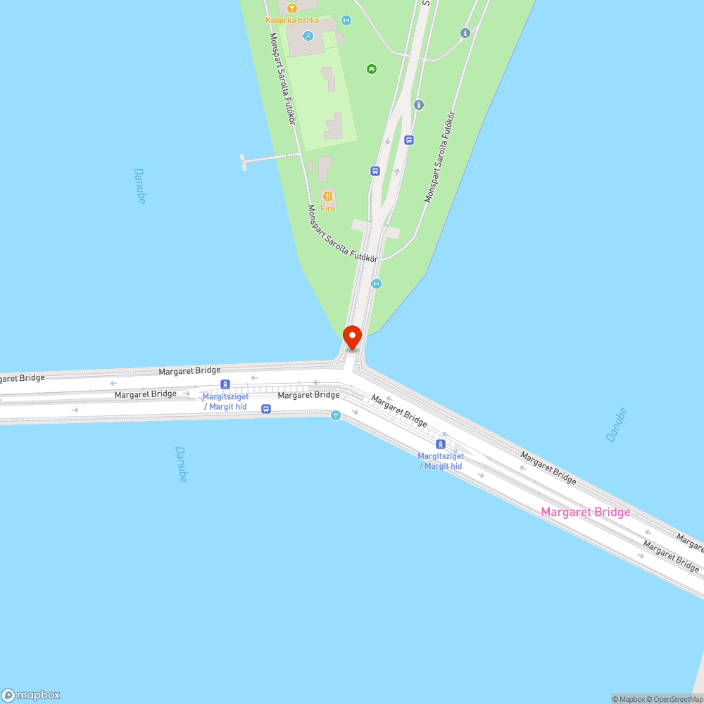 Hiányzó balrakanyarodási lehetőség a Margitsziget/Margit hídon bejelentés helye