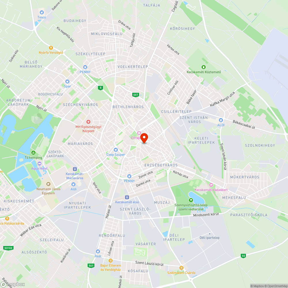 Útburkolati jelek hiánya bejelentés helye