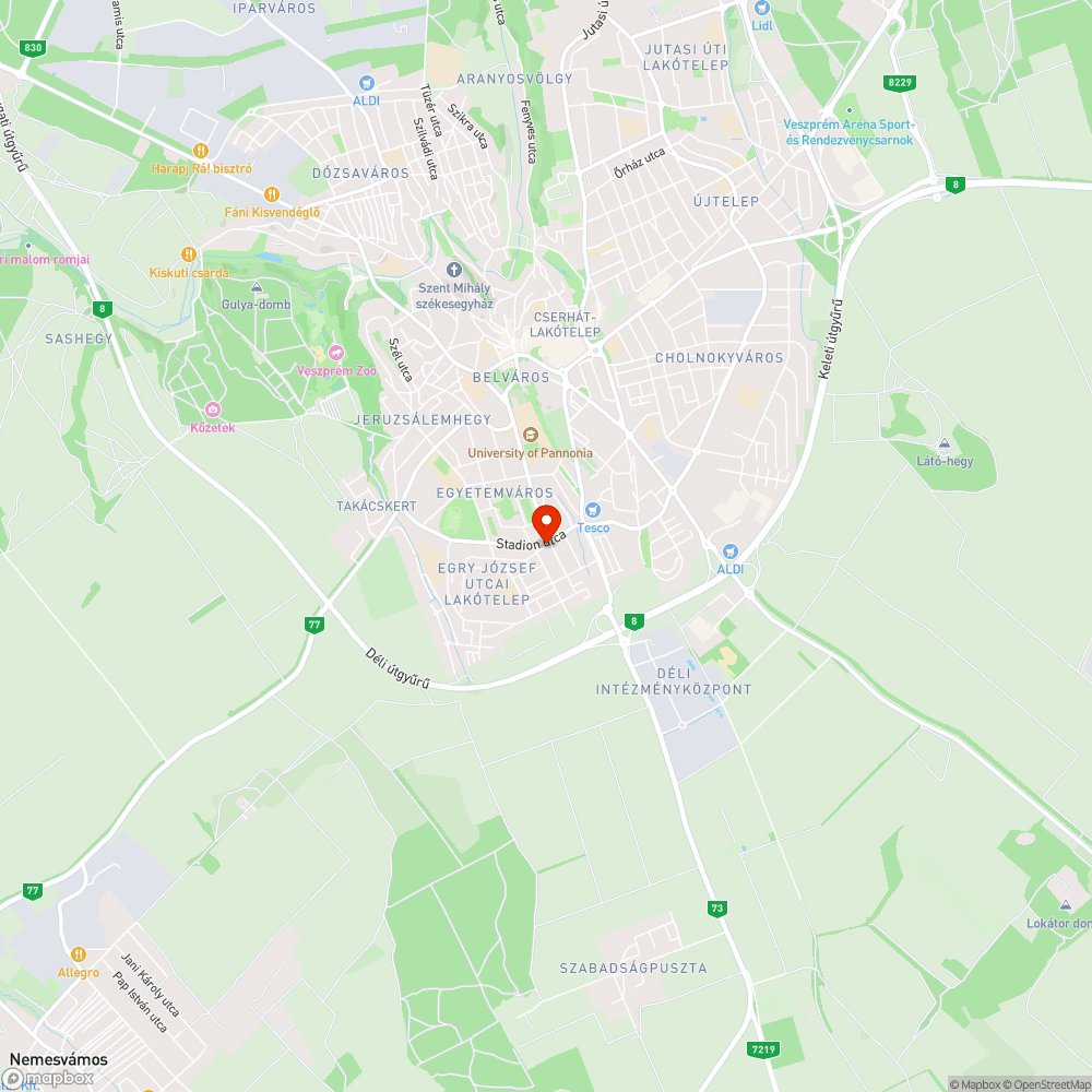 Rendszám nélküli Daewo bejelentés helye