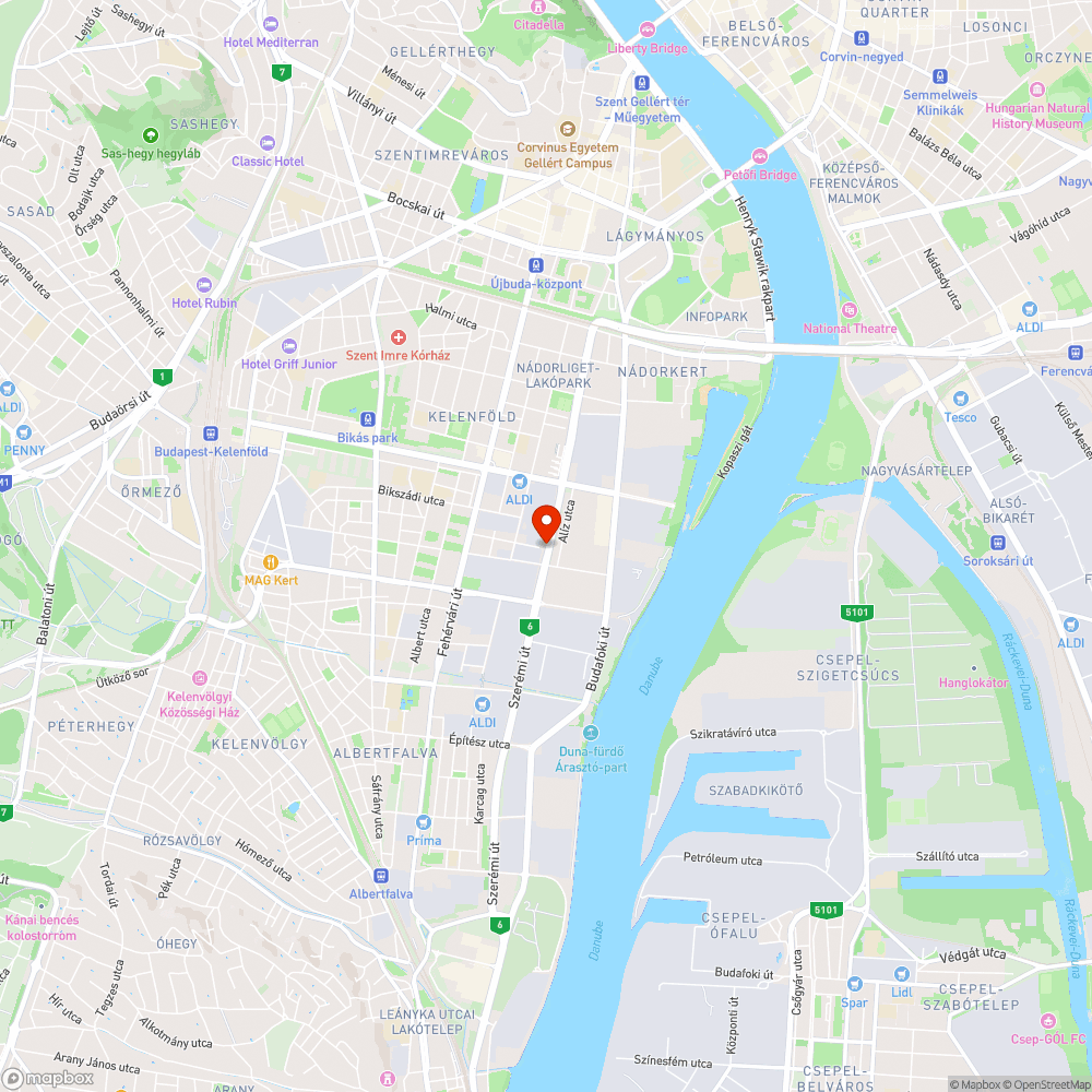 Szerémi gaznevelde bejelentés helye