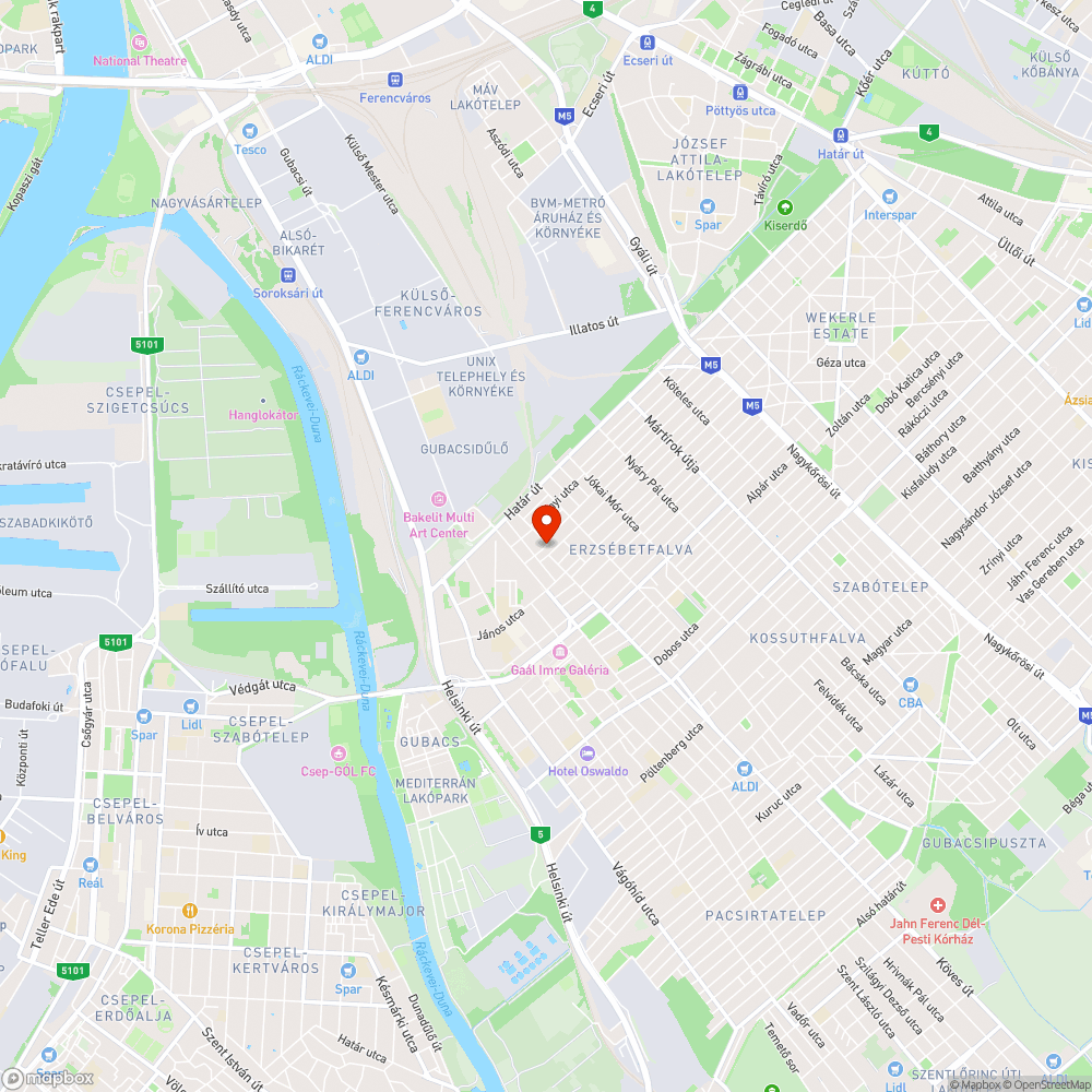 Szemétlerakás bejelentés helye