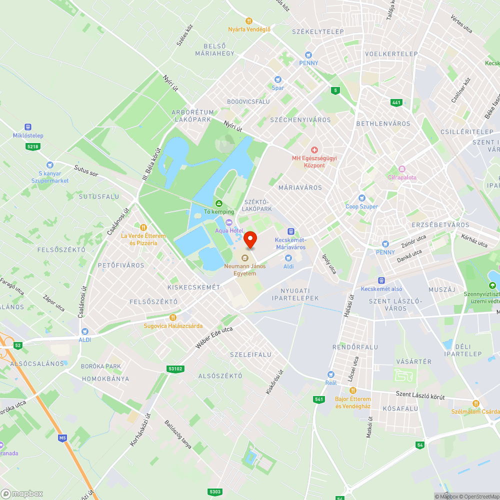 Kiszáradt fák bejelentés helye