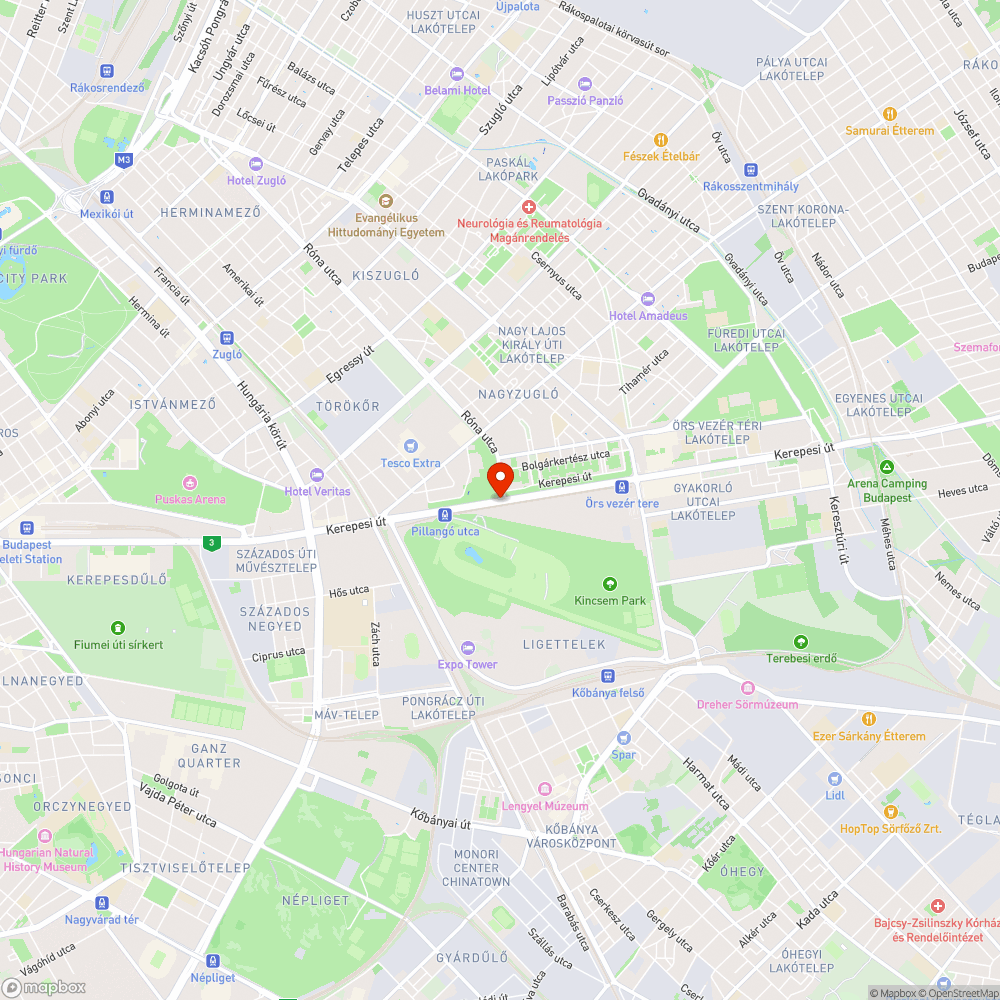 Életveszélyes járda beszakadás bejelentés helye