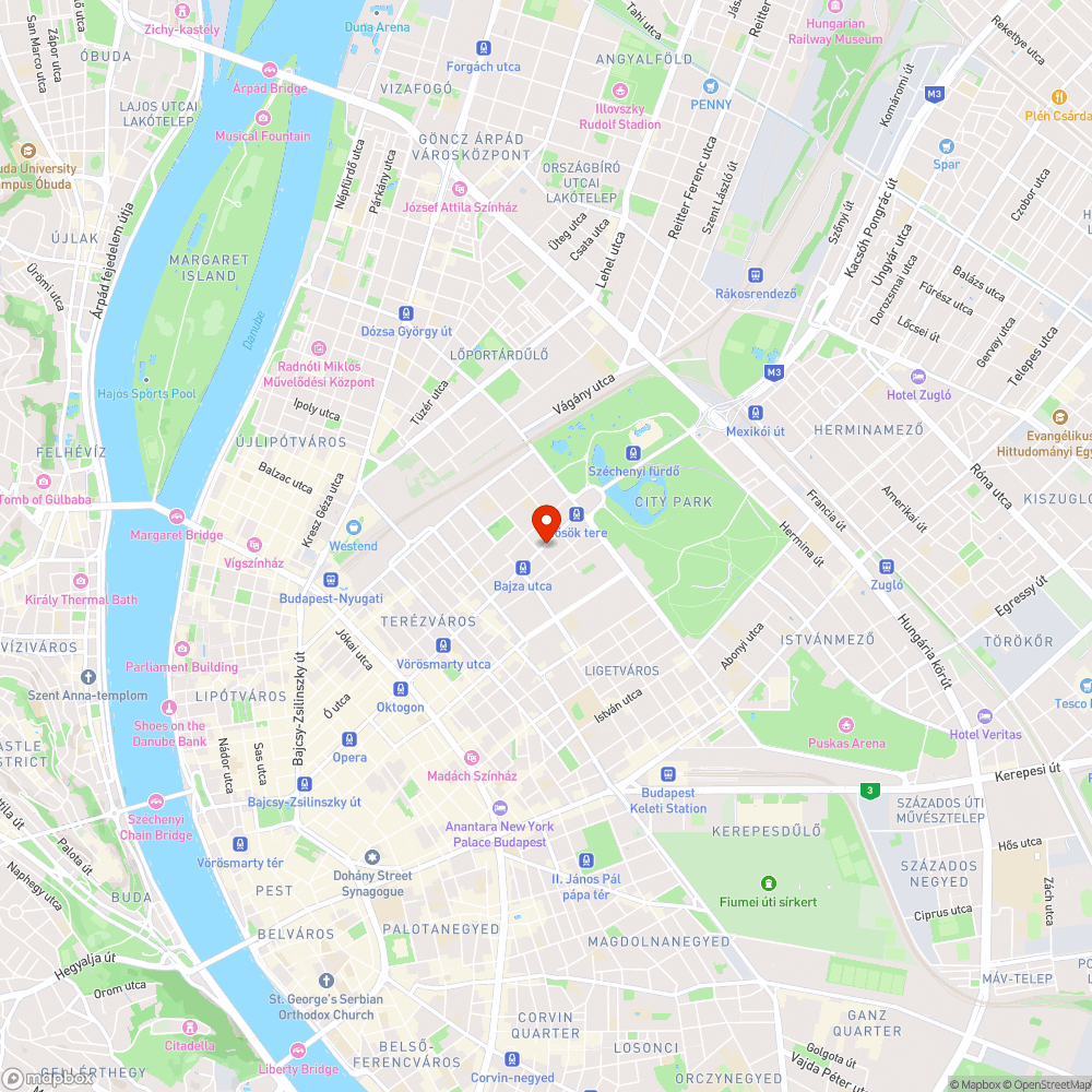 Elhanyagolt Andrássy út bejelentés helye