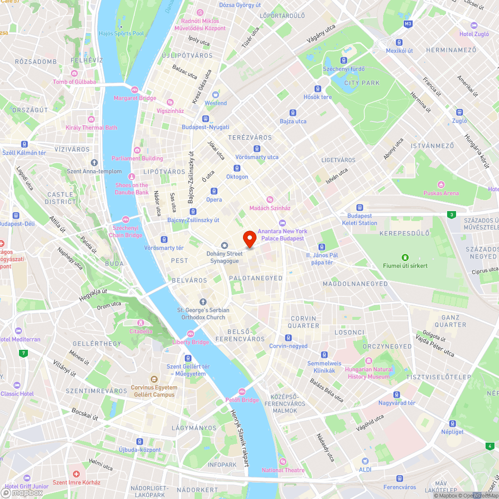 Lerúgott szemetes az Urániánál bejelentés helye