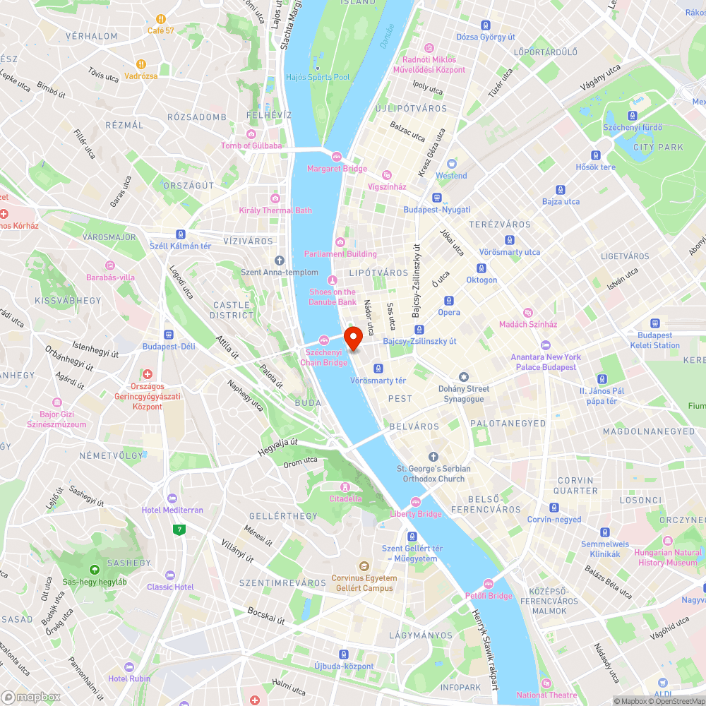 Kiszáradt fa a Dunakorzón bejelentés helye