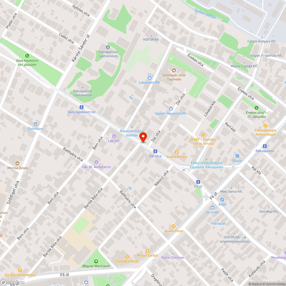 Egy újabb elhagyott Ford Focus a Pozsony utcában bejelentés helye