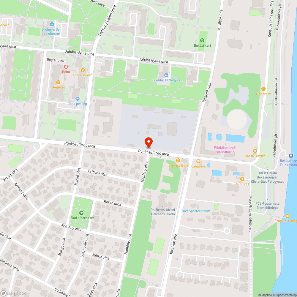 Víznyelő kitisztítandó bejelentés helye