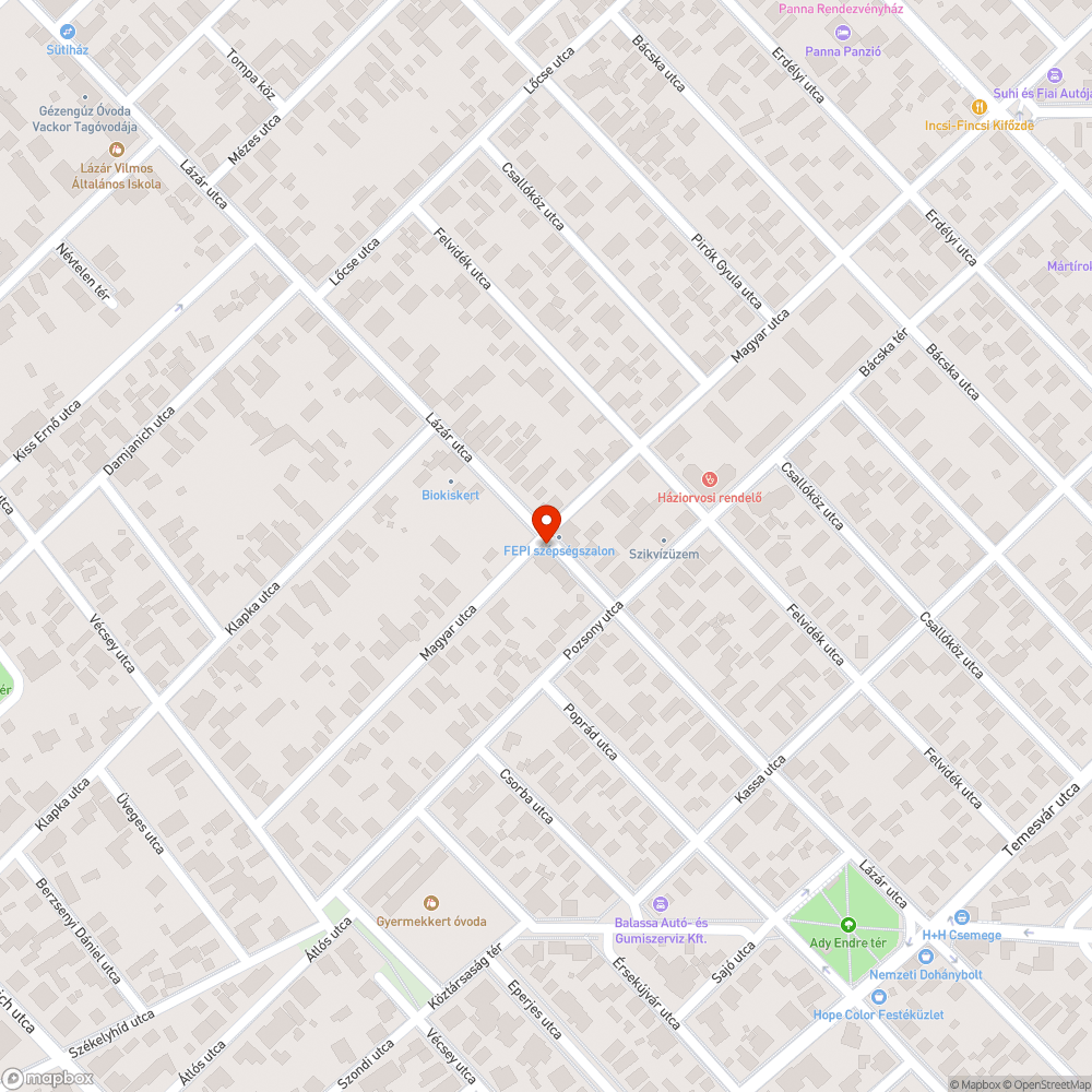 Firkás tábla bejelentés helye