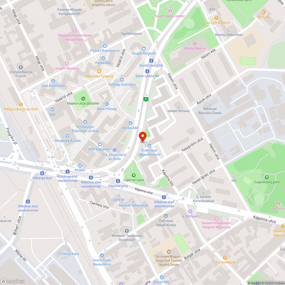 Fiatal fa kivágva bejelentés helye