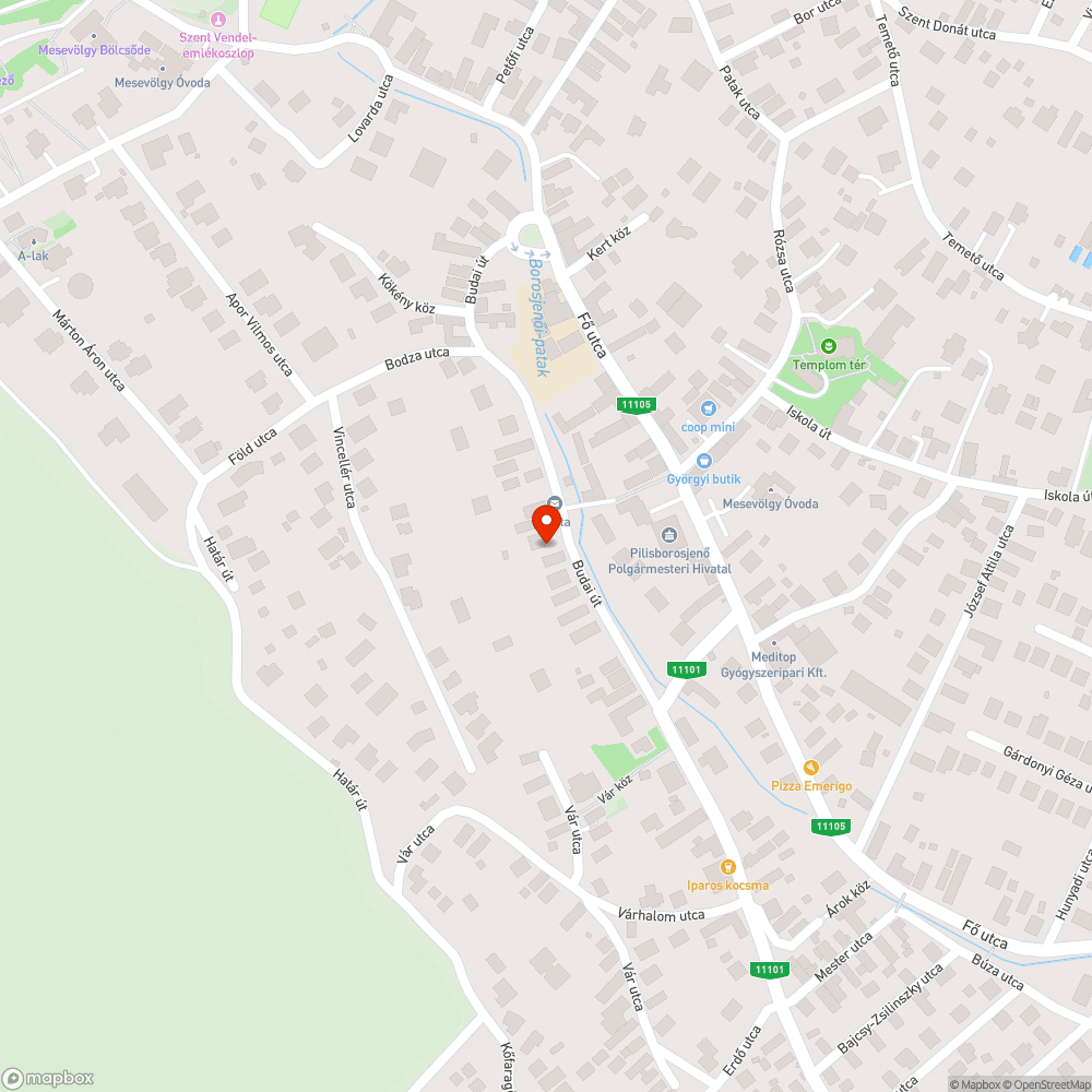 Parkolás bejelentés helye