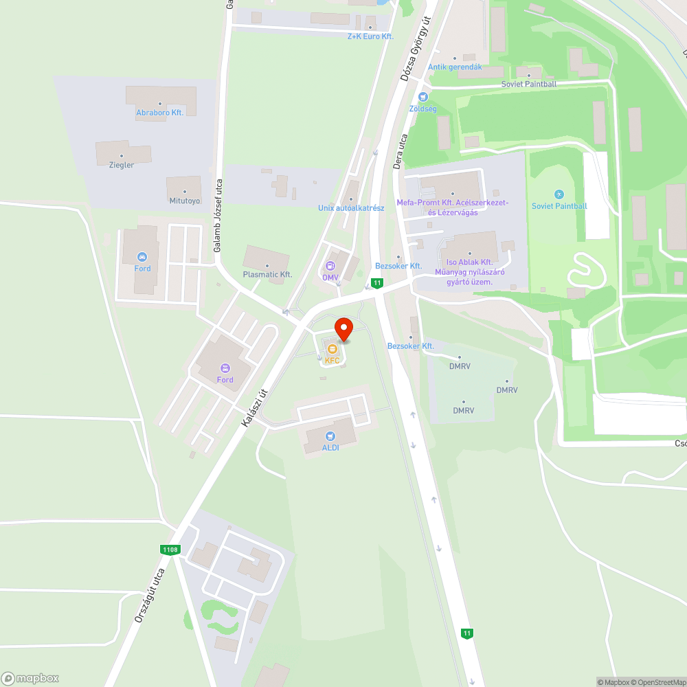 Rendszám nélküli autó bejelentés helye