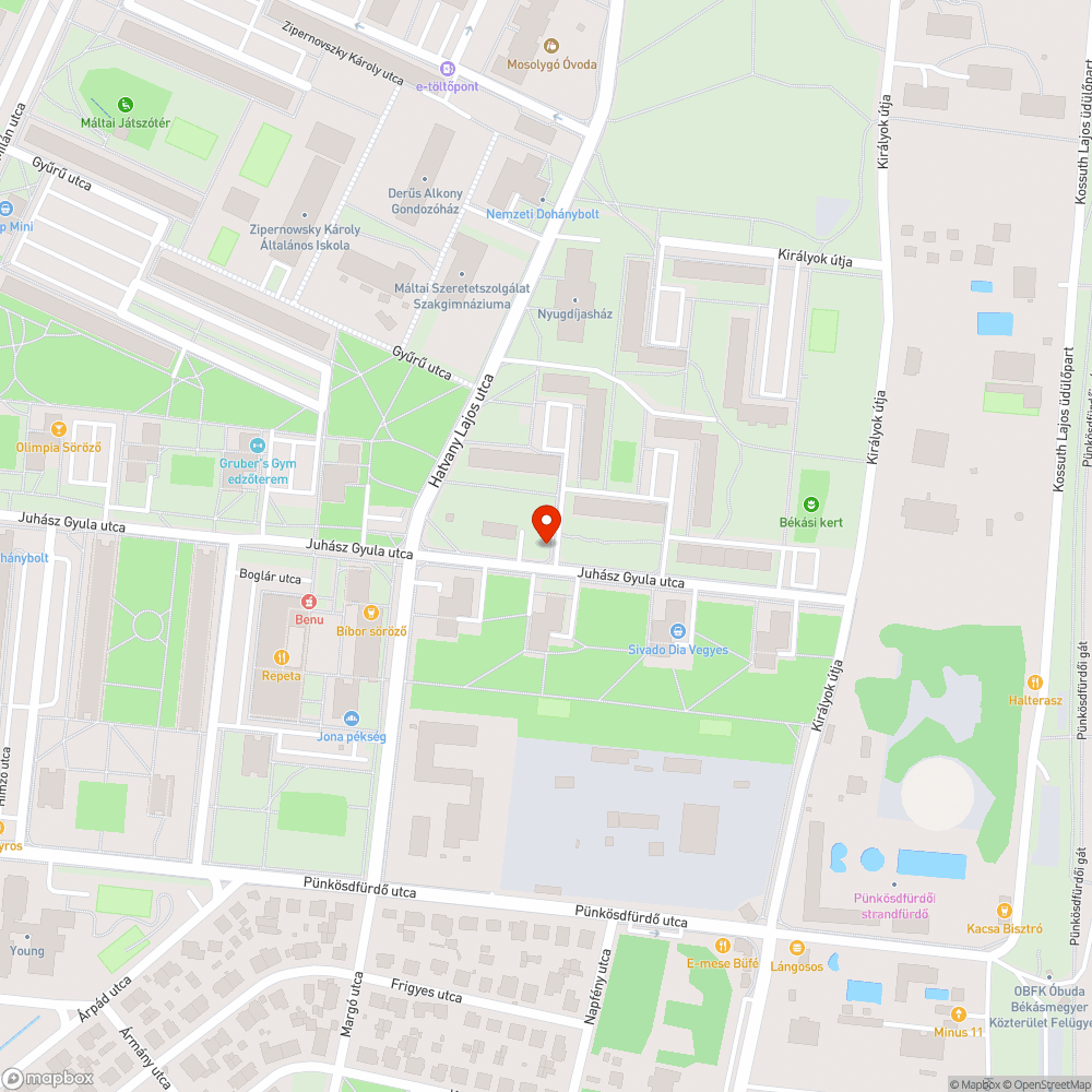 szemétlerakat az utcasarkon bejelentés helye