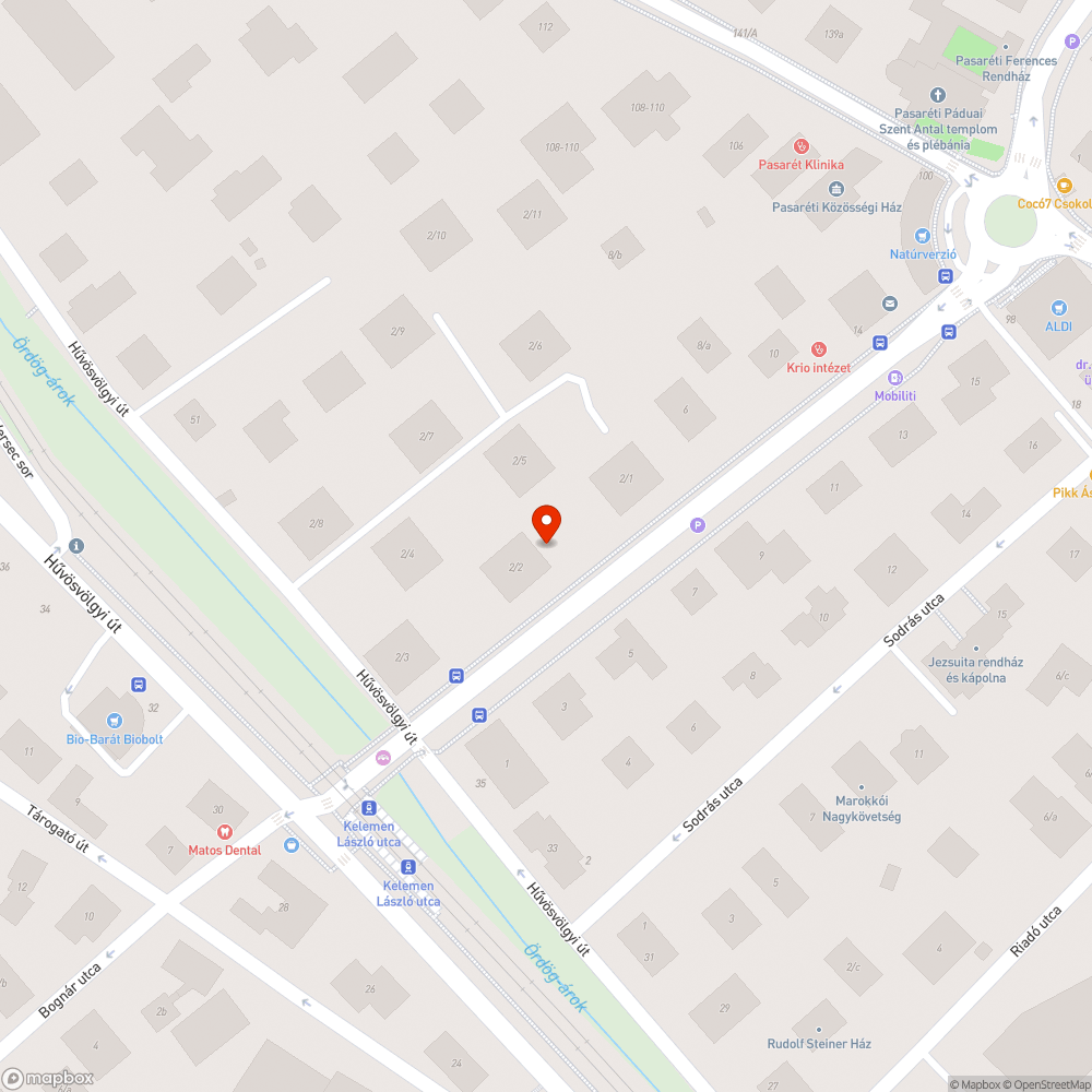 Zöldhulladék és szemetes utca bejelentés helye