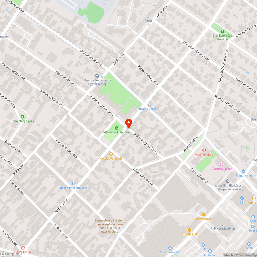 Beláthatatlan kereszteződés bejelentés helye