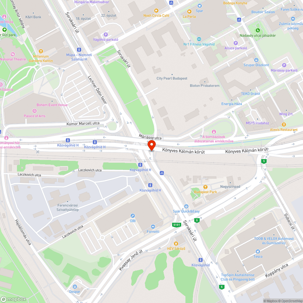 Megsüllyedt csatorna bejelentés helye