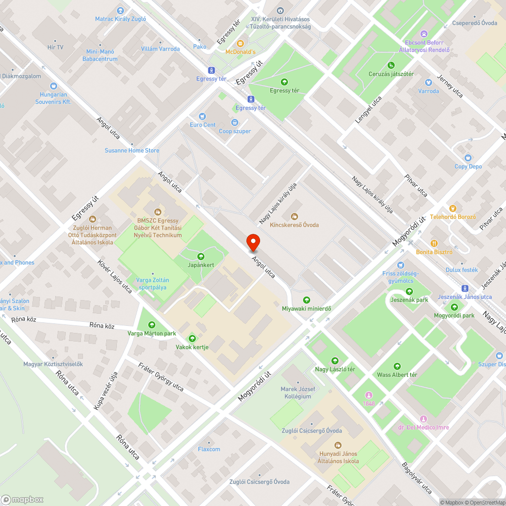 Elhagyott robogó bejelentés helye