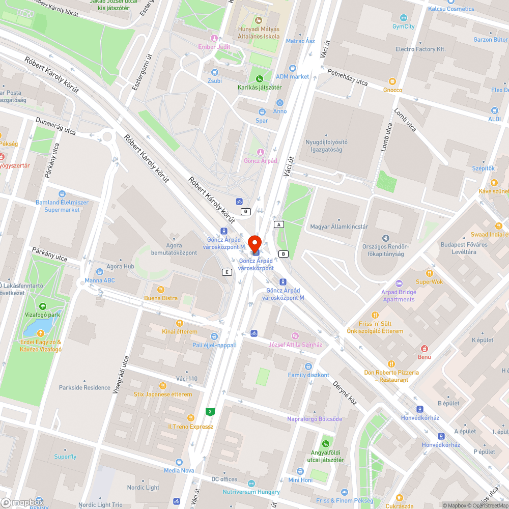 Rengeteg neon kiégett bejelentés helye