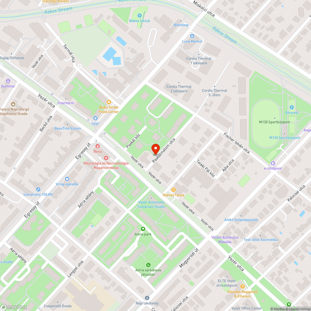 Zugló, Paskálmalom utca 4, Opel Astra kabrió bejelentés helye