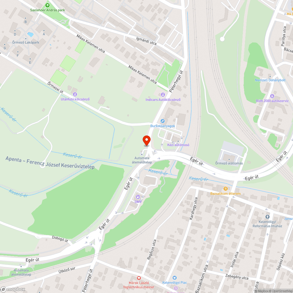 Óriásplatkát maradvány bejelentés helye