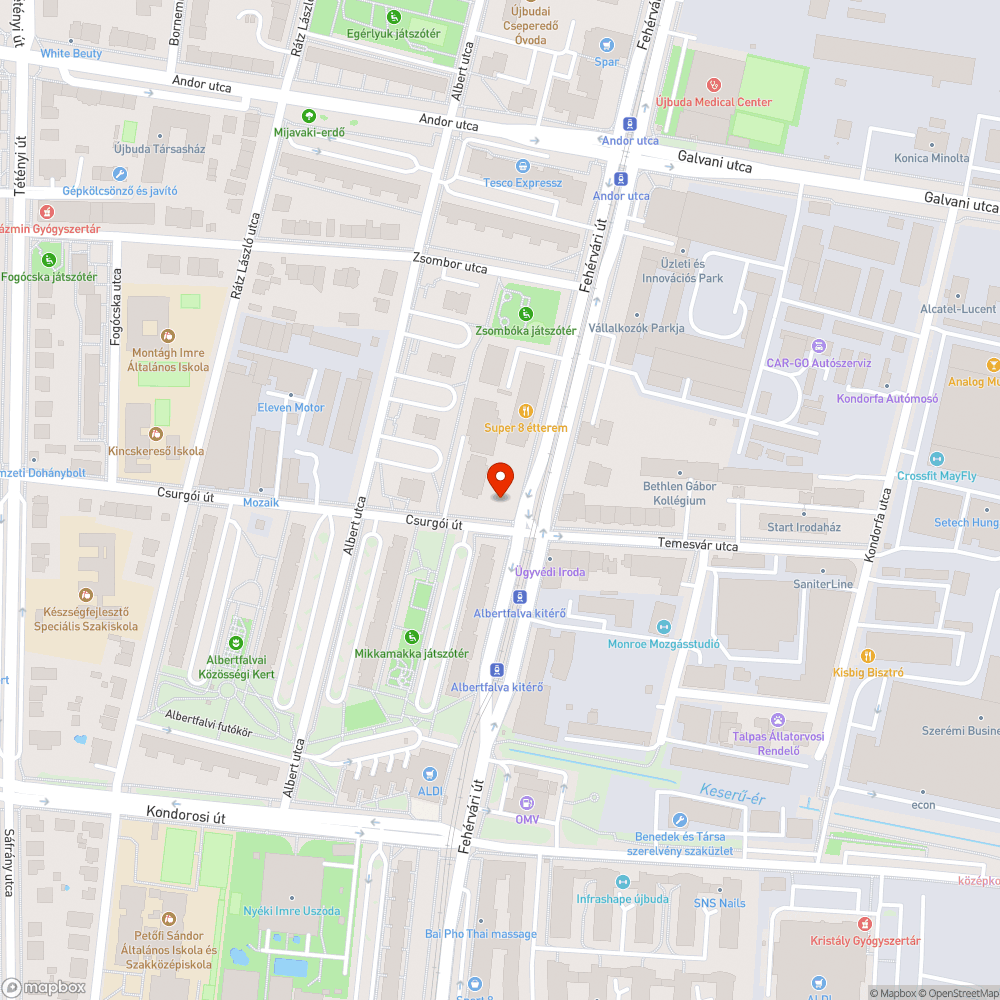 Veszélyes fa bejelentés helye